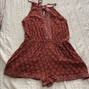 Halter Neck Romper